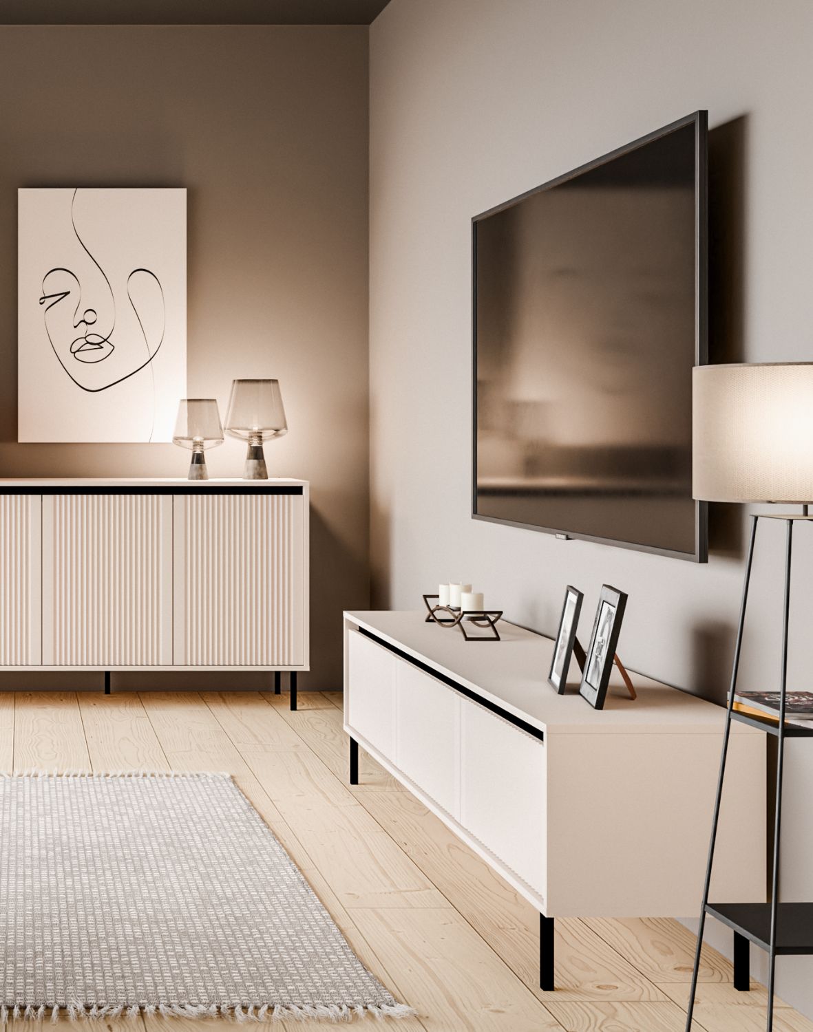 szafka rtv bez piaskowy 3s typ 303