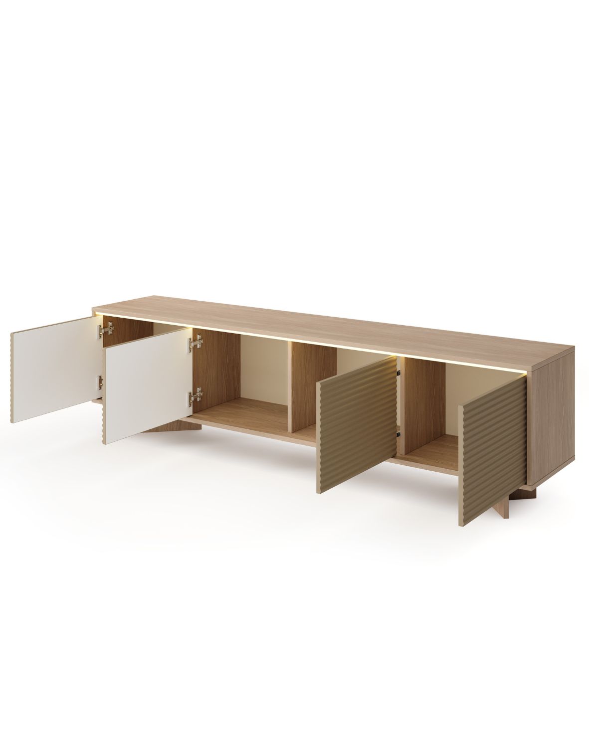 szeroka szafka rtv semi e 200 cm