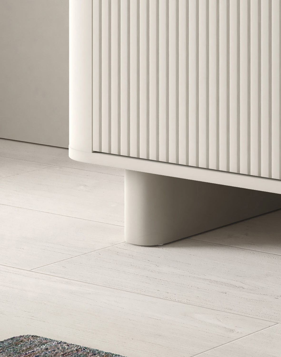 duża szafka rtv na nóżkach kaszmir trenza 200 cm