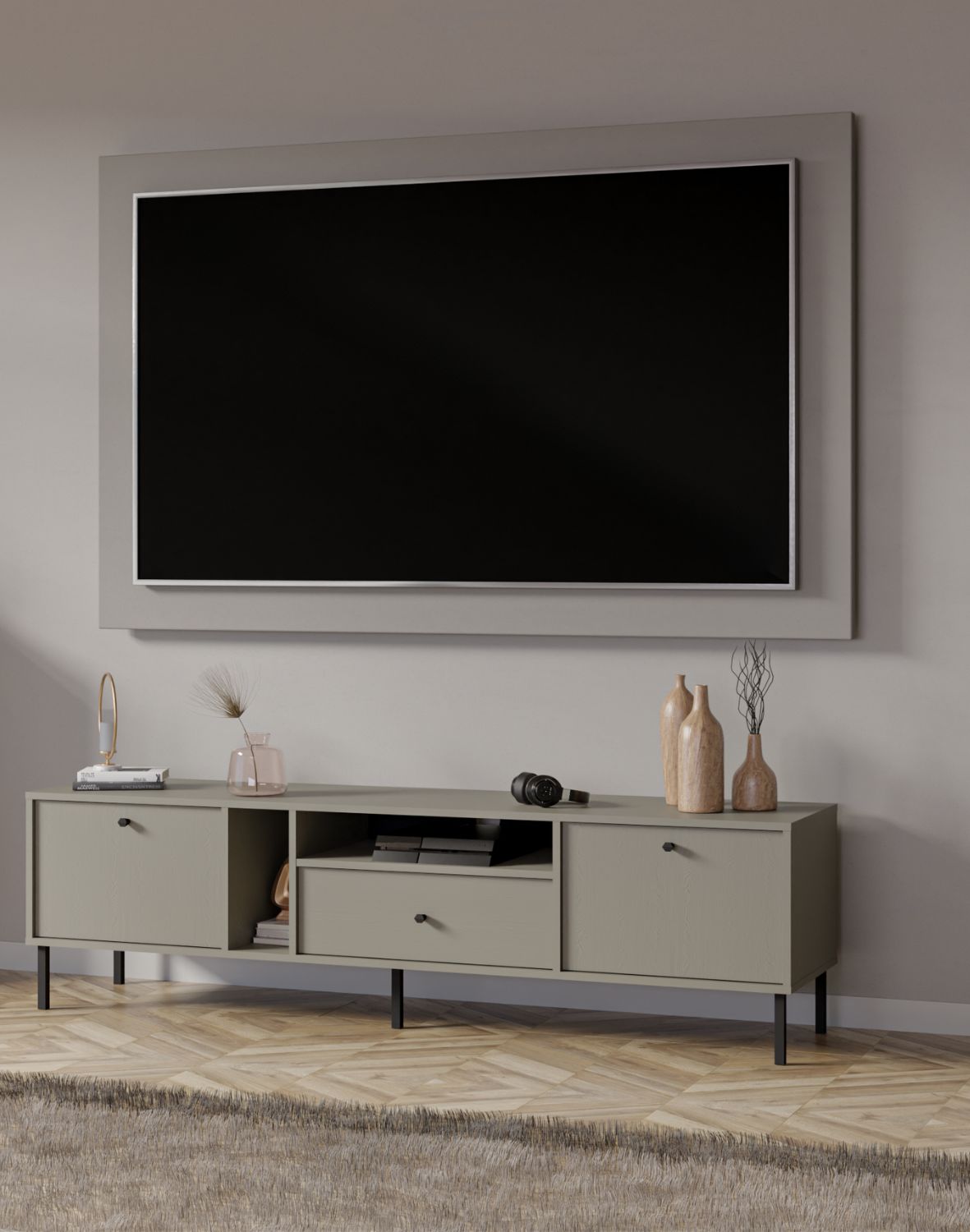 szafka rtv tokyo 2 eukaliptus