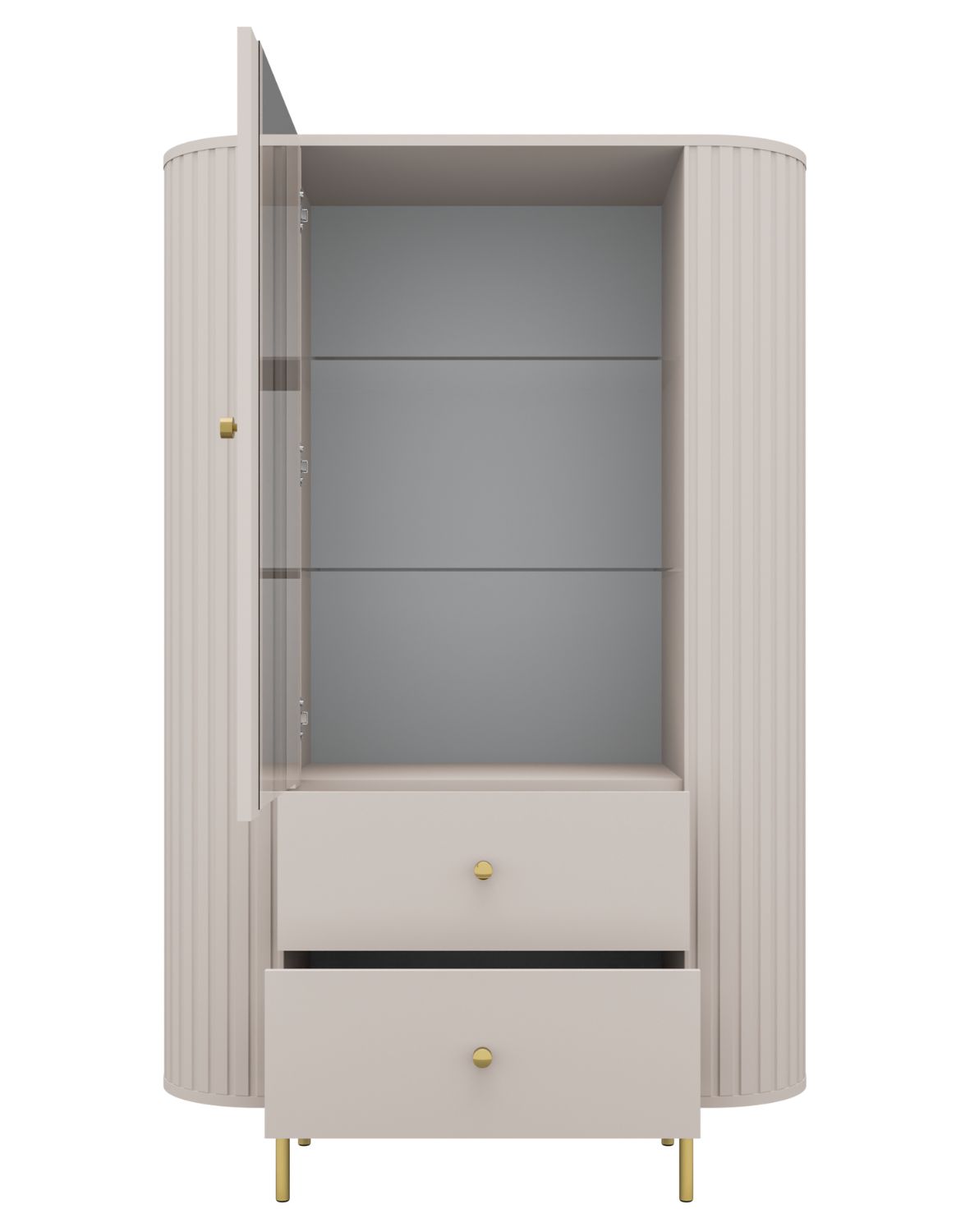 szafka witryna ovalio typ 112 bez piaskowy