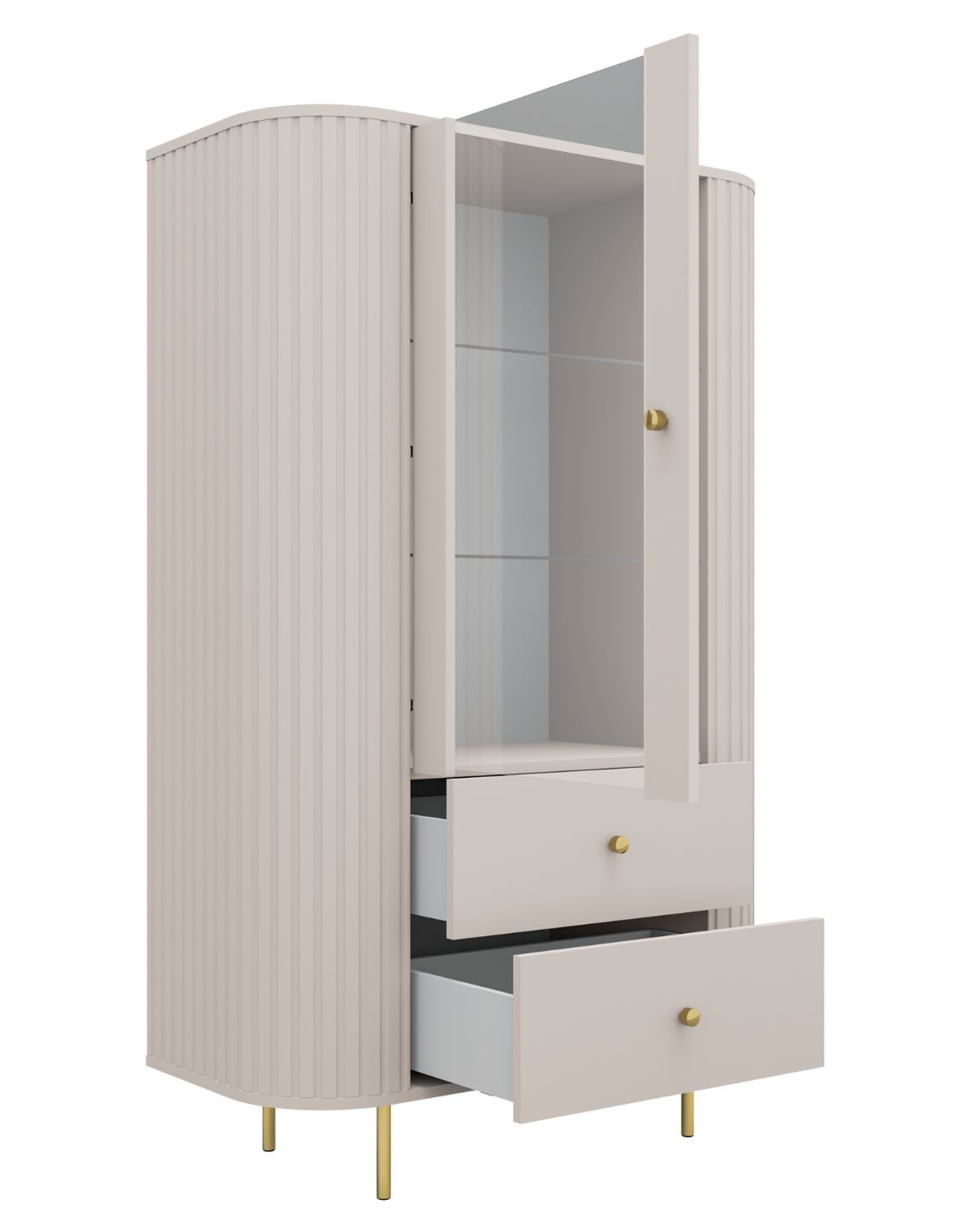 szafka witryna ovalio typ 112 bez piaskowy