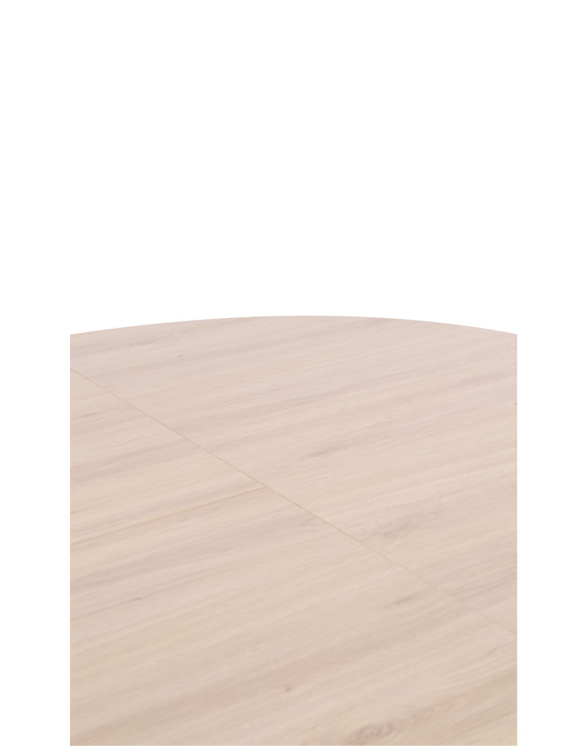 stół rozkładany do jadalni tavo 100-140x100 cm, dąb naturalny z czarnymi nogami