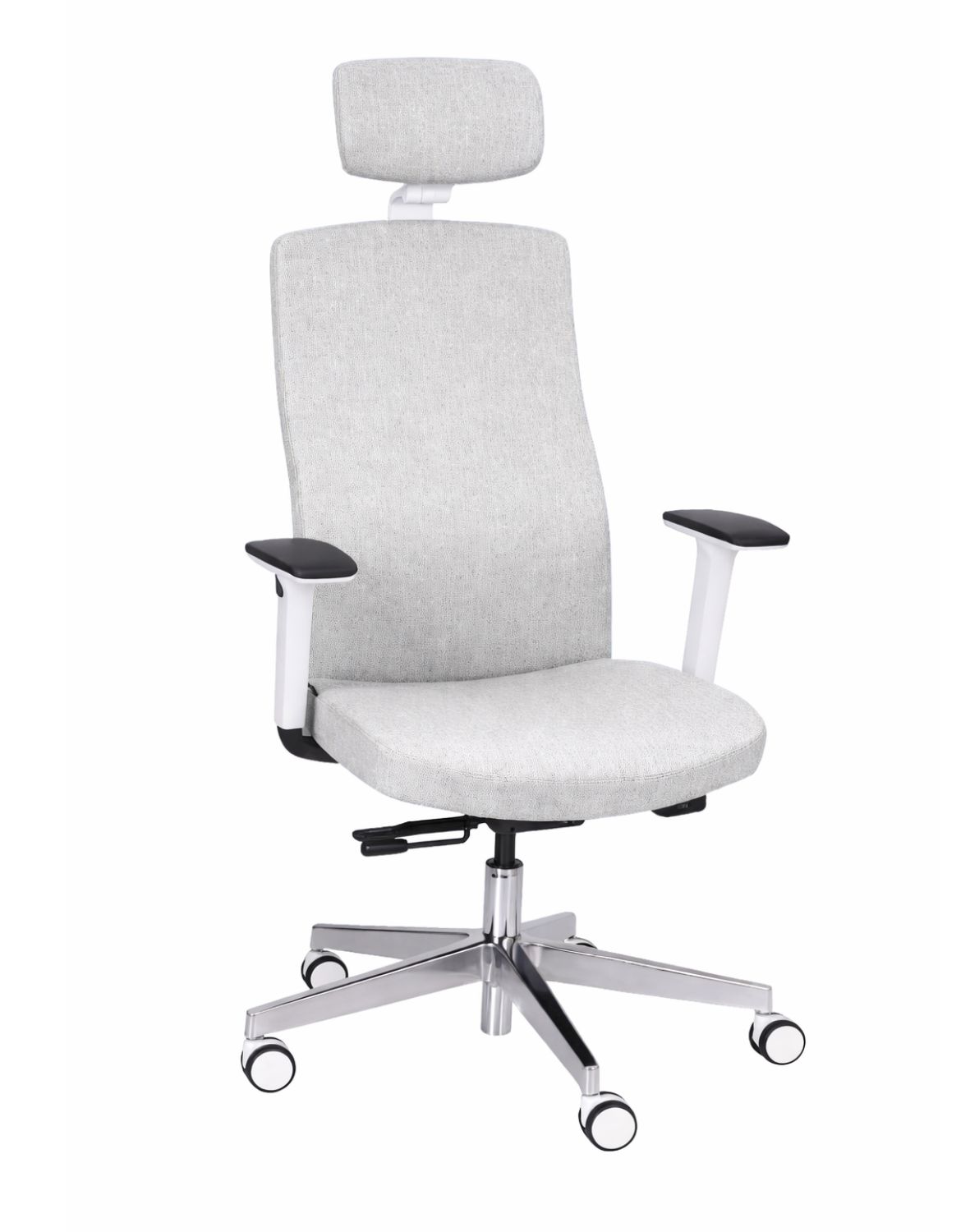 Krzesło Team Pro W HD Chrome SF2 Plus Podłokietnik R11 Tkanina Synergy SR05 (3256) - OUTLET