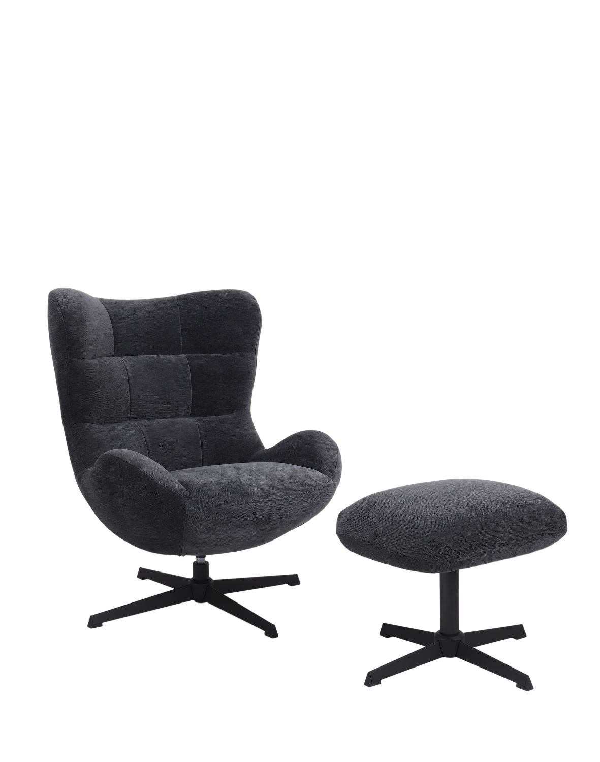 podnóżek uni, grafitowy