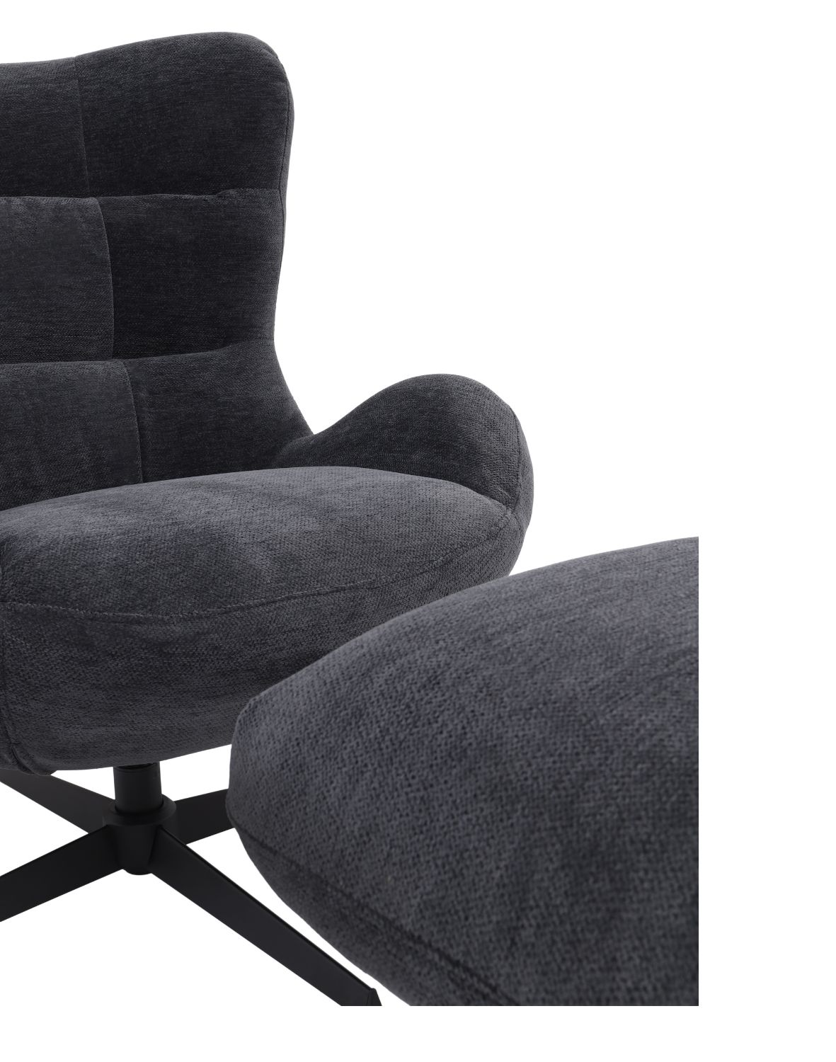 podnóżek uni, grafitowy