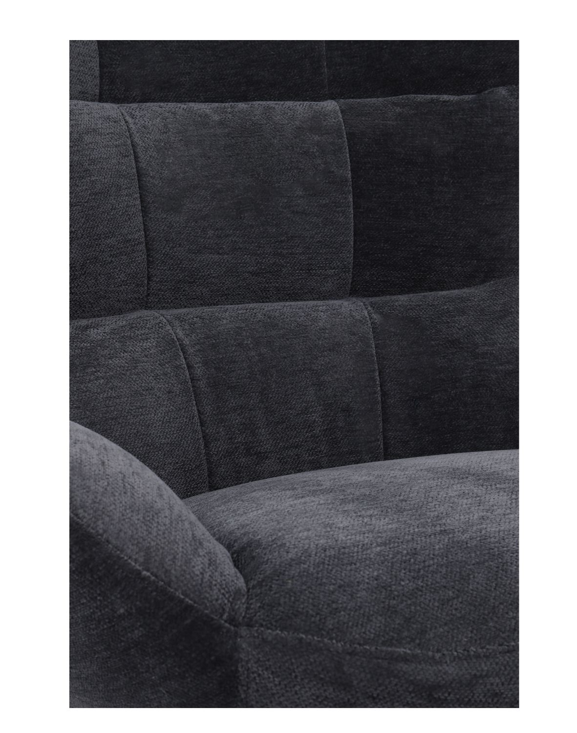 fotel obrotowy velo, grafitowy