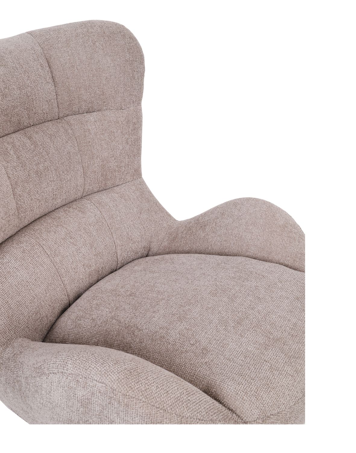 fotel obrotowy velo, ciemnobeżowy (fs77)