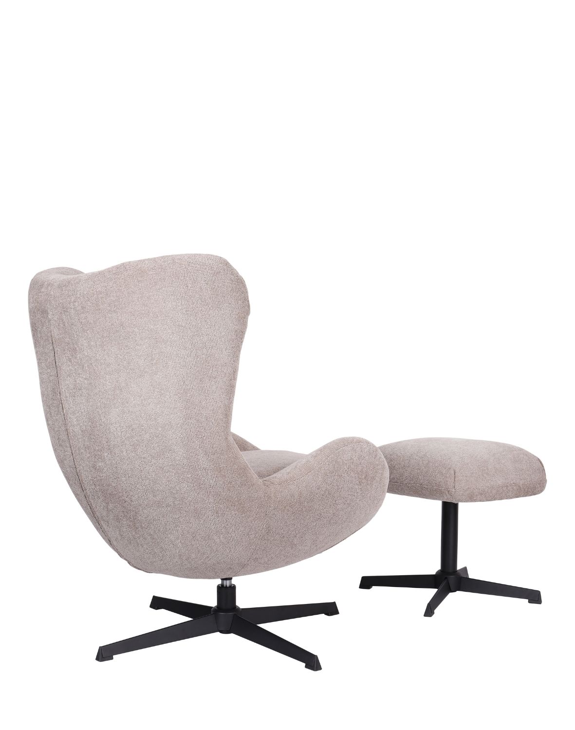 fotel obrotowy velo, ciemnobeżowy