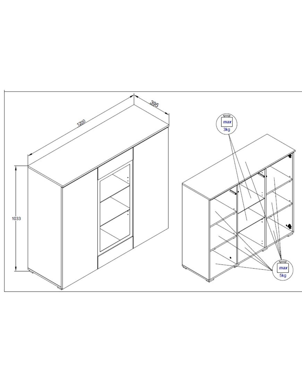 vera-hb-120-matera-bialy-polysk