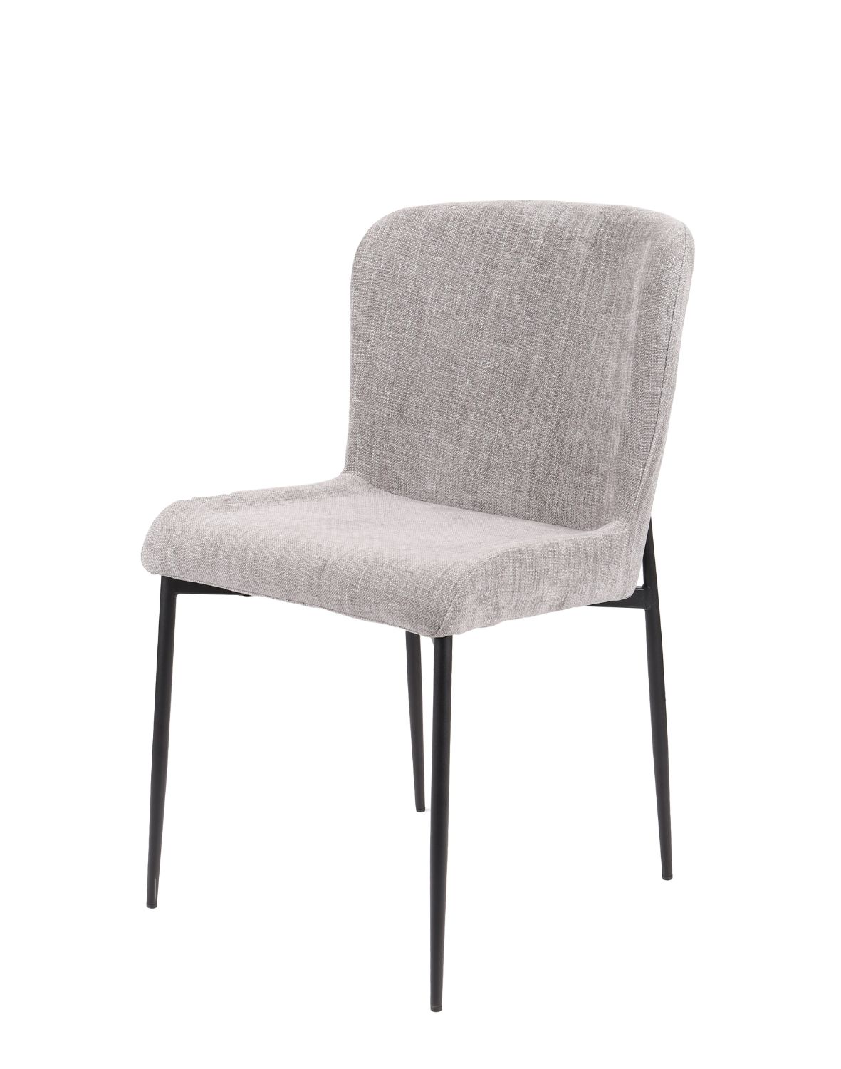 krzesło do jadalni Willow, szare, nowoczesne