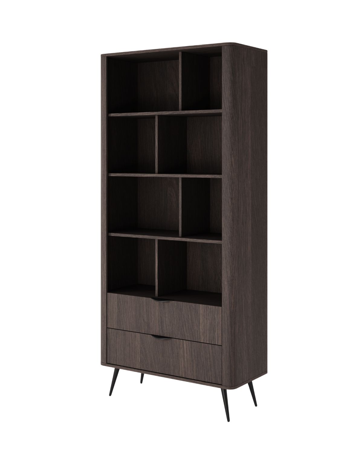 wysoki regał z szufladami veris a