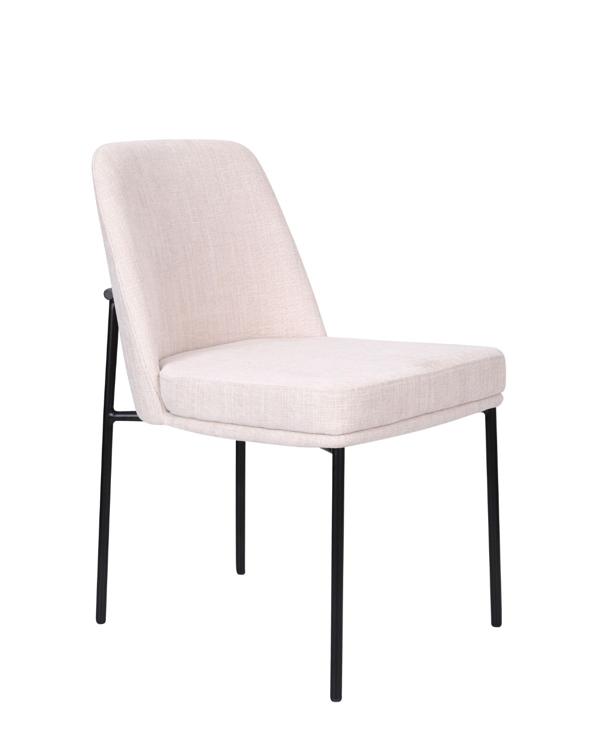 krzesło do jadalni zafiro black, beżowe (s2440)