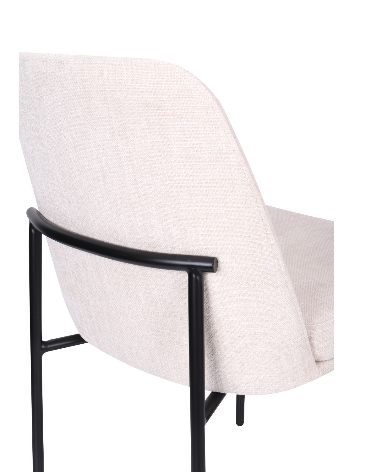 krzesło do jadalni zafiro black, beżowe (s2440)