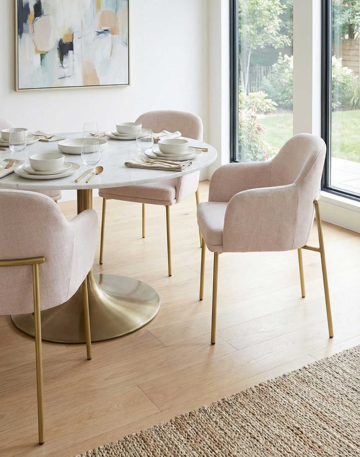 krzesło zafiro arm gold z podłokietnikami, beżowe (S2441)