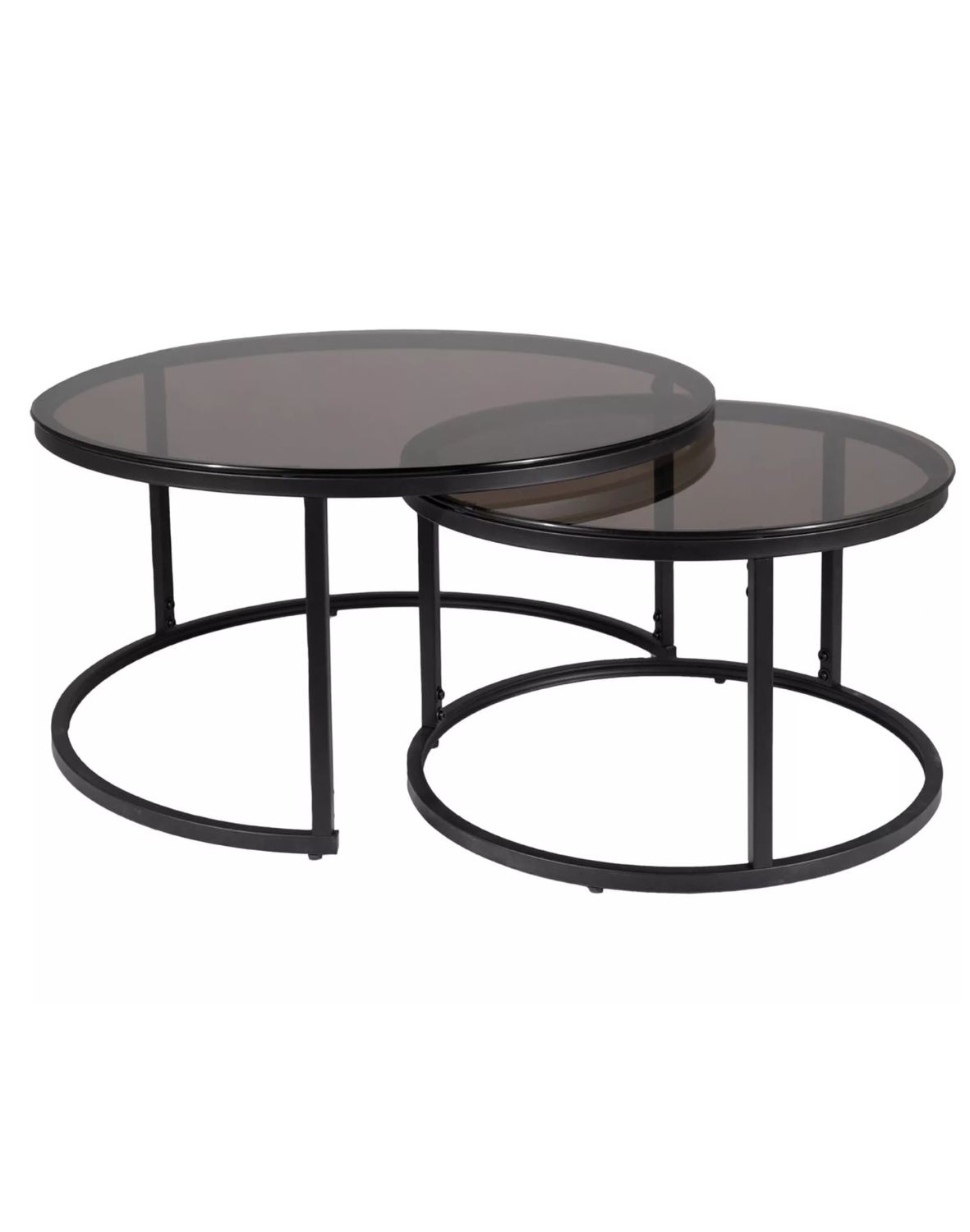 Zestaw ław Ferrante E Szkło Dymione