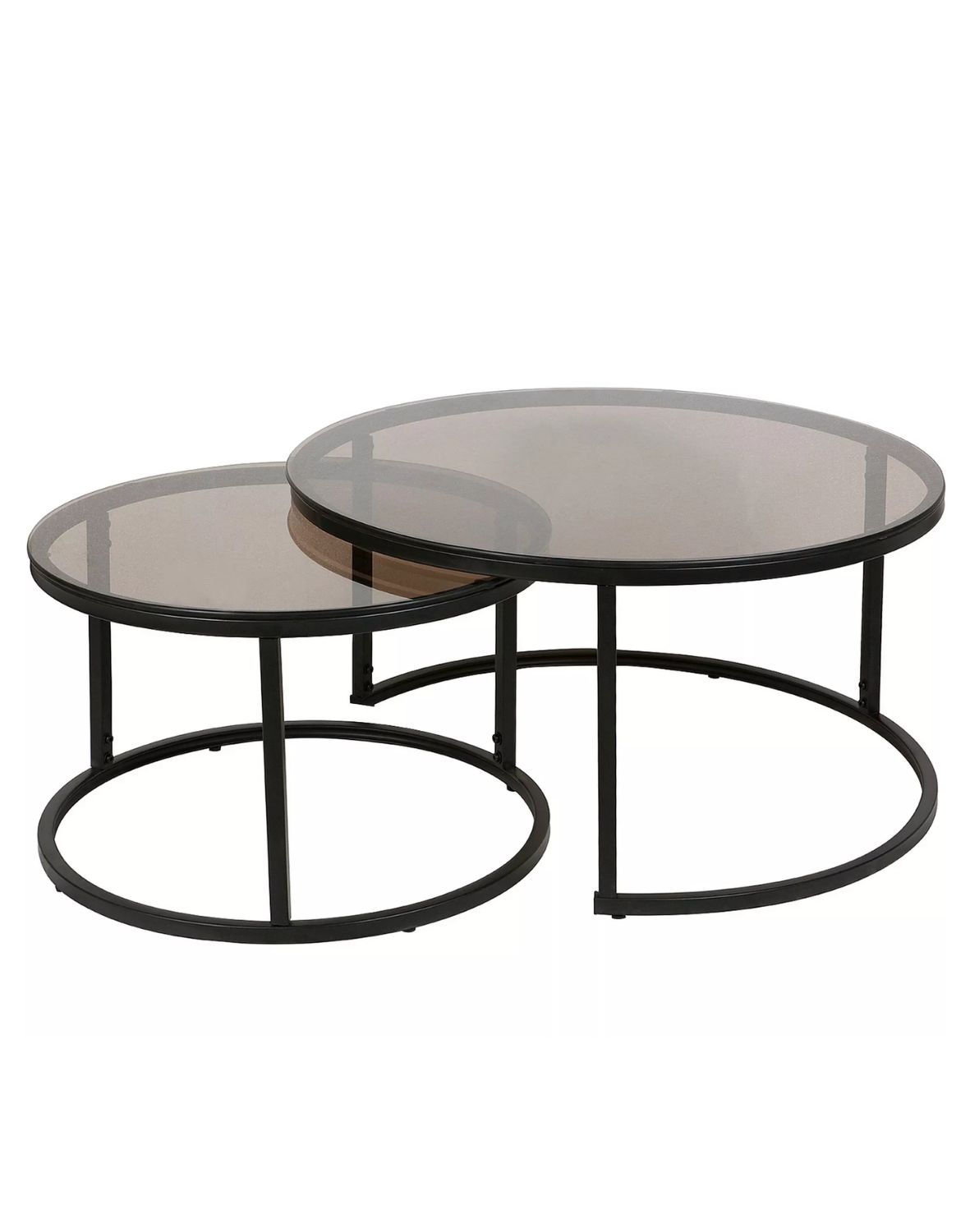 Zestaw ław Ferrante E Szkło Dymione