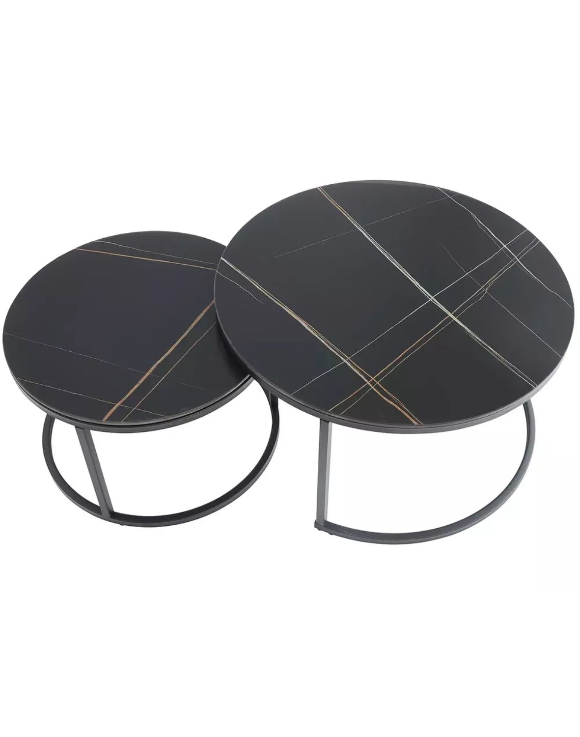 Zestaw ław Ferrante D Czarny