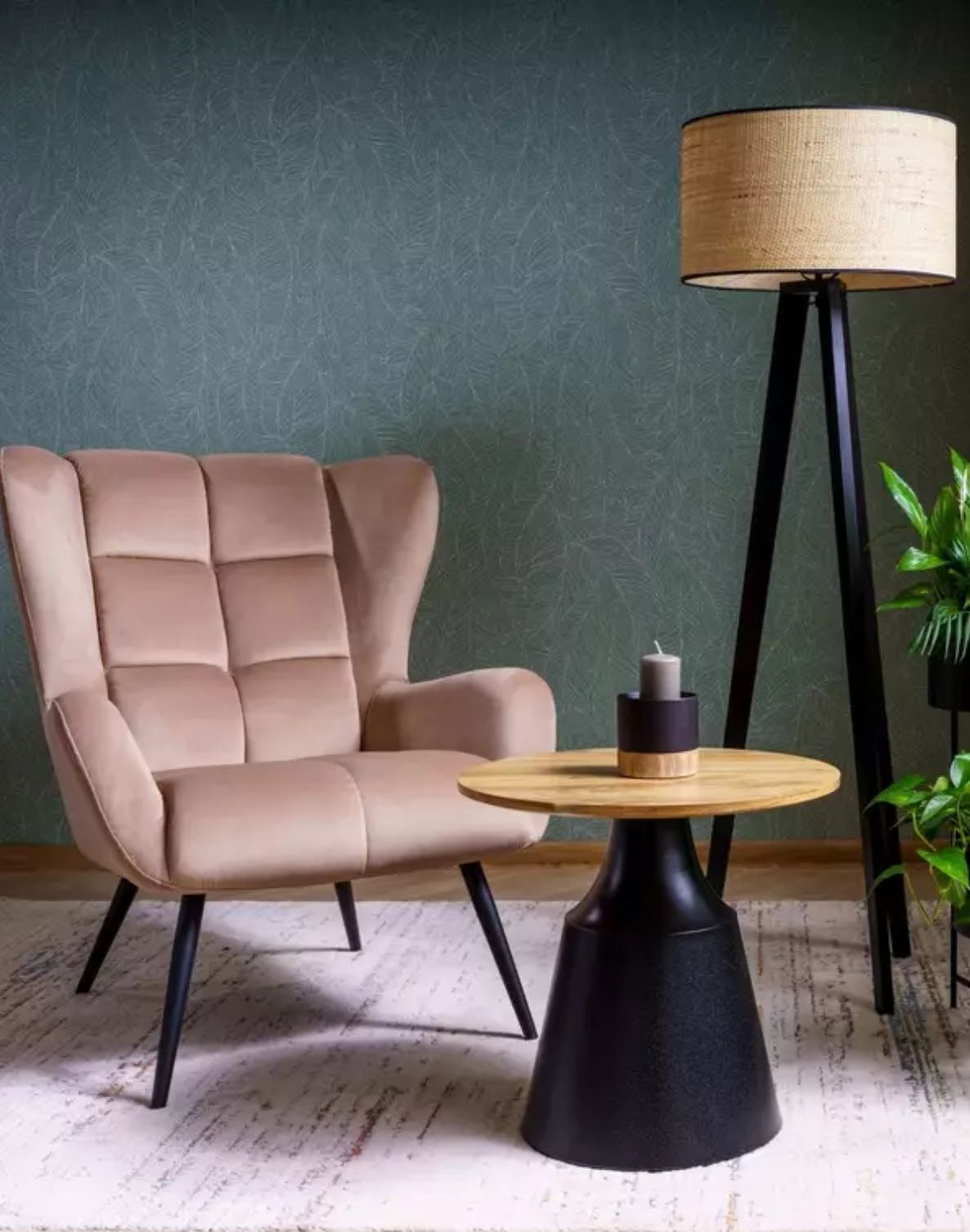 zestaw law itaka dab artisan czarny mat