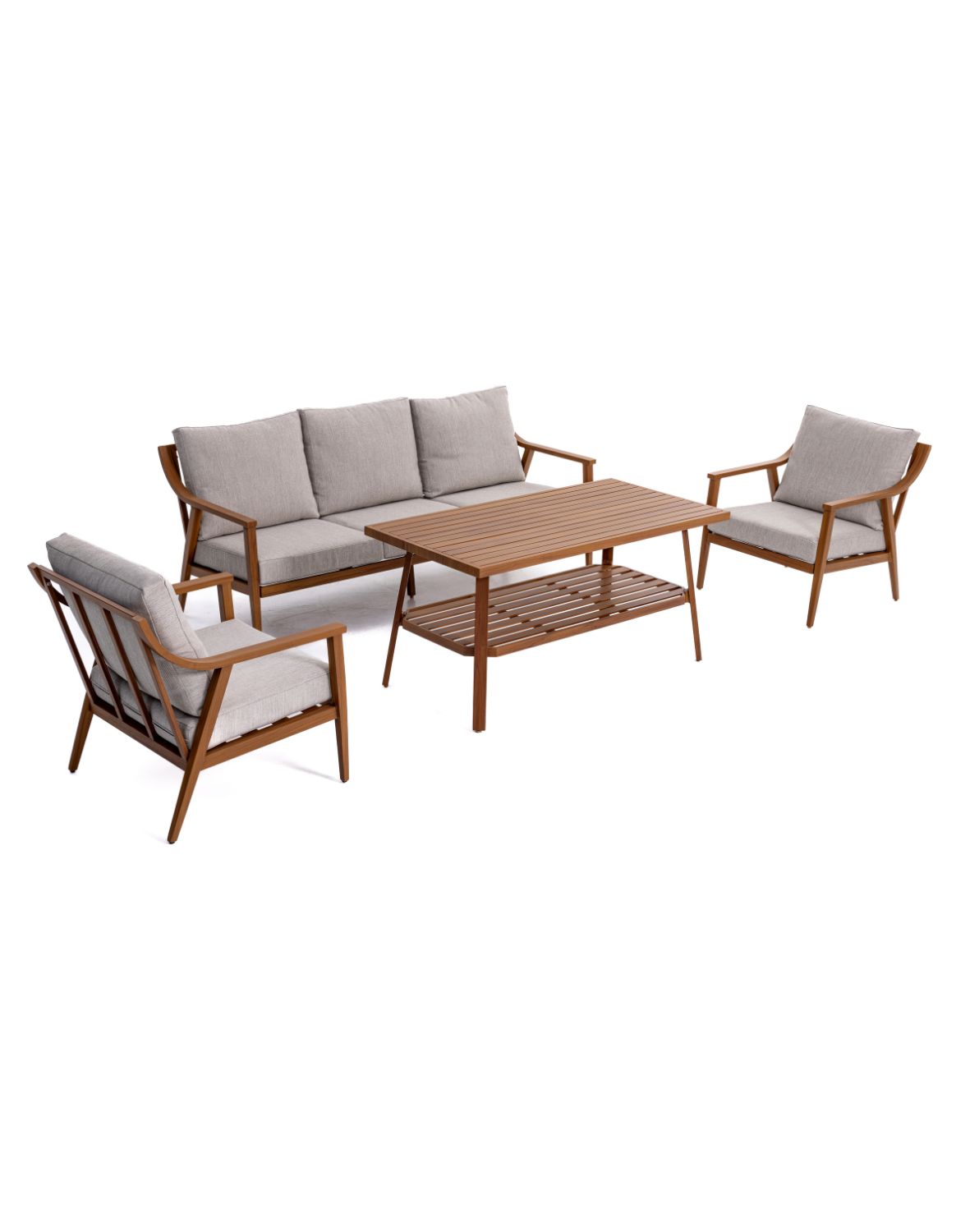 aluminiowy zestaw mebli ogrodowych tulum