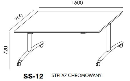 Stół składany mobilny SS-11/SS-12