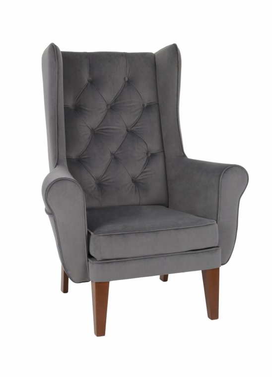 Fotel Uszak Chesterfield