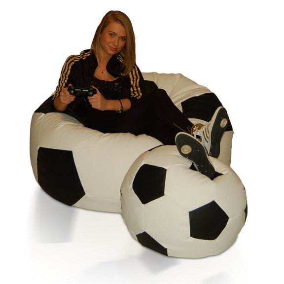 Zestaw puf Football XXXL
