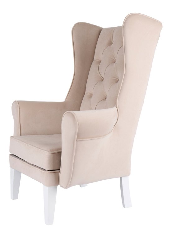 Fotel Uszak Chesterfield