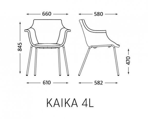 Krzesło Kaika 4L