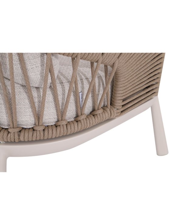 zestaw ogrodowy adora: 3-osobowa sofa, 2 fotele i 2 stoliki