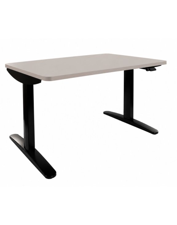 Biurko regulowane Alto 102 Black 110x70 cm