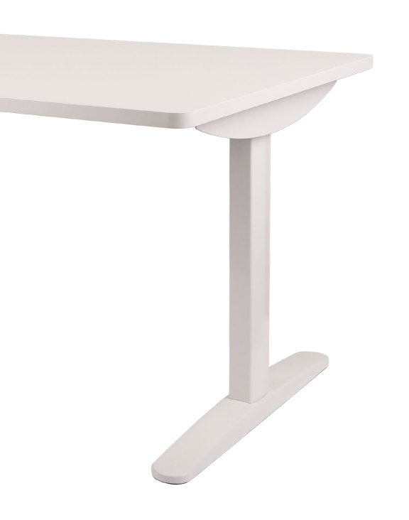 Biurko regulowane Alto 102 White - niestandardowe wymiary