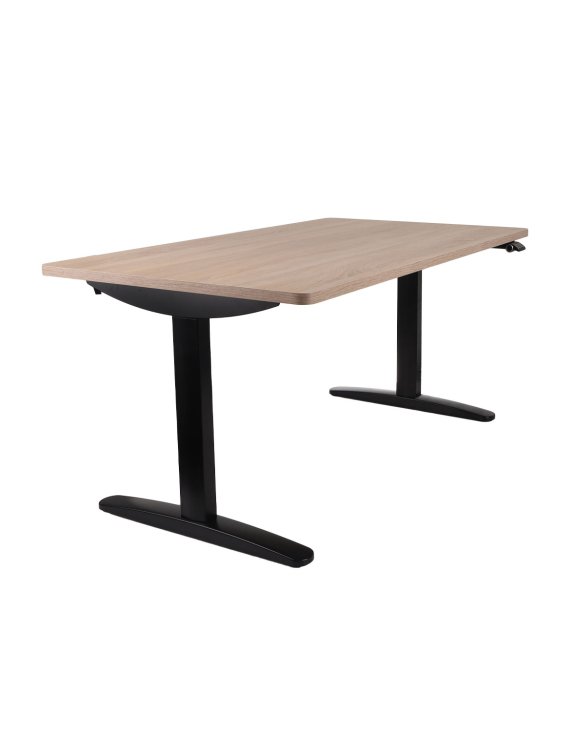 Biurko regulowane Alto 102 Black - wymiary niestandardowe