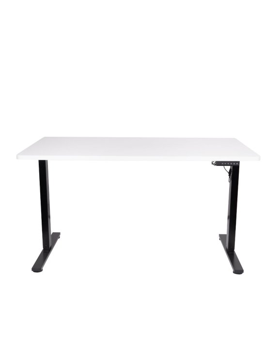 biurko z regulacja wysokosci alto 100 black 120 cm