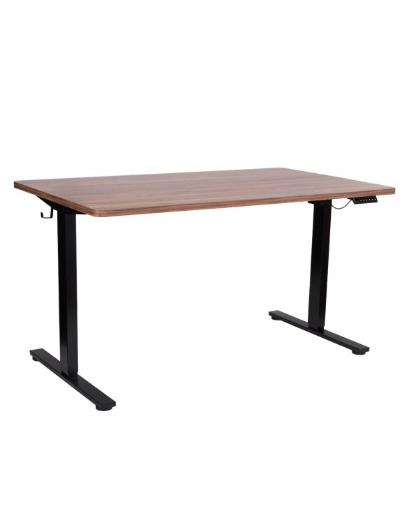biurko z regulacja wysokosci alto 100 black 120 cm