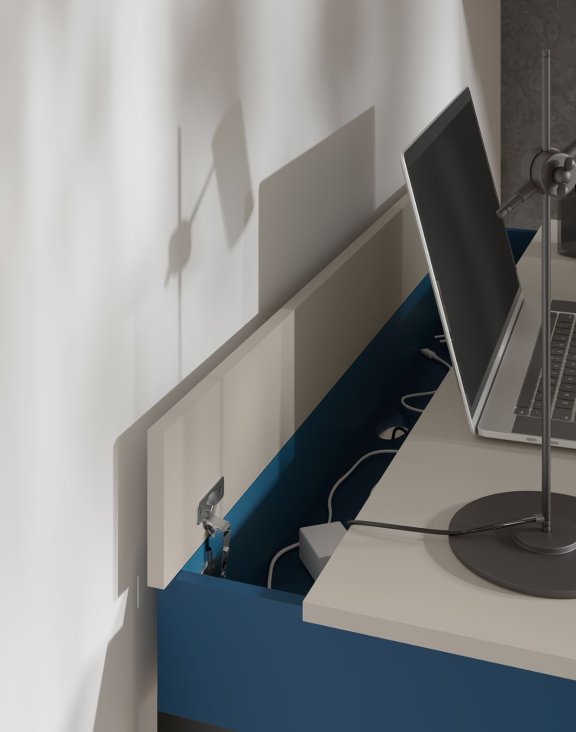 biurko-z-szufladami-niebieskie