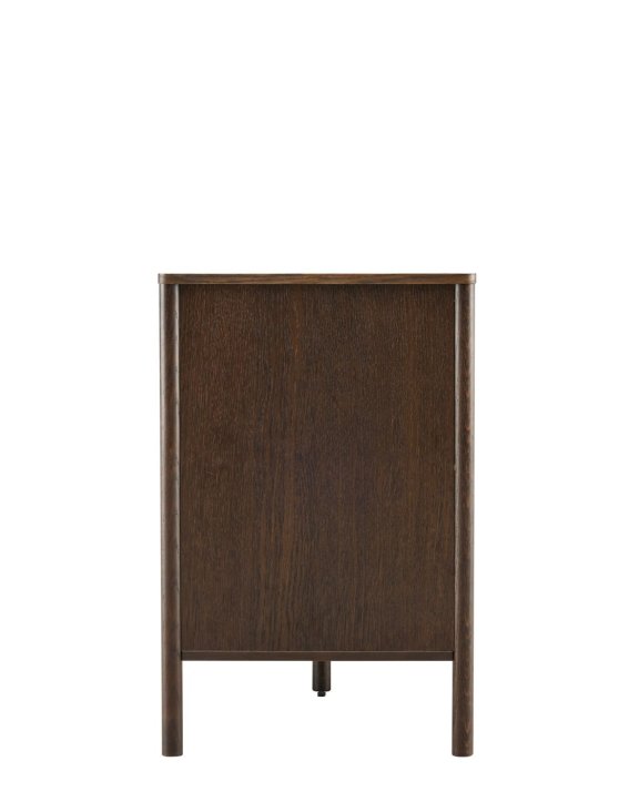 komoda blair z 6 szufladami (cd01) przydymiony dąb 120 cm