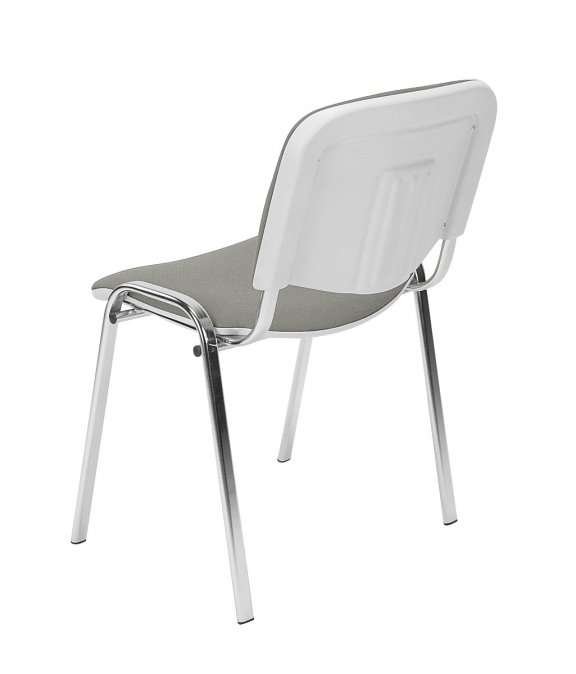 Krzesło Iso bianco chrome