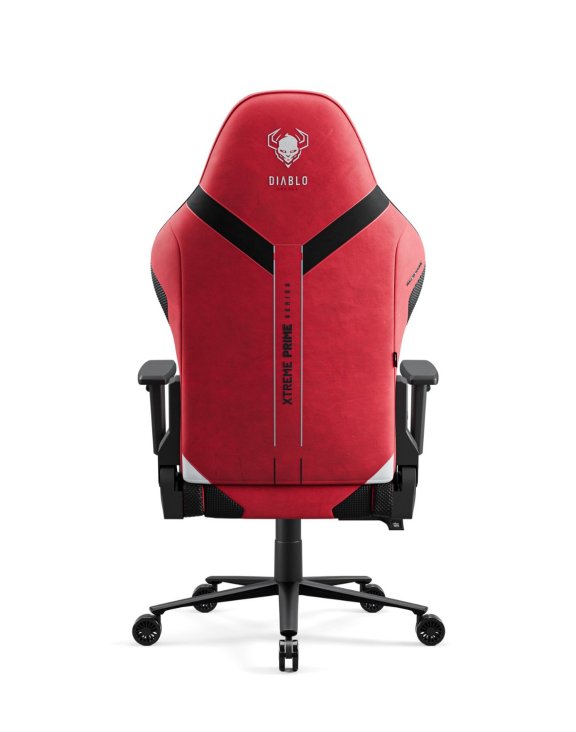 czerwony fotel gamingowy, diablo, prime