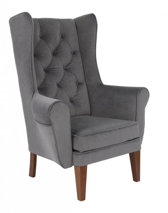 Fotel Uszak Chesterfield