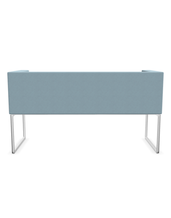 dwuosobowa sofa dallas na metalowych plozach