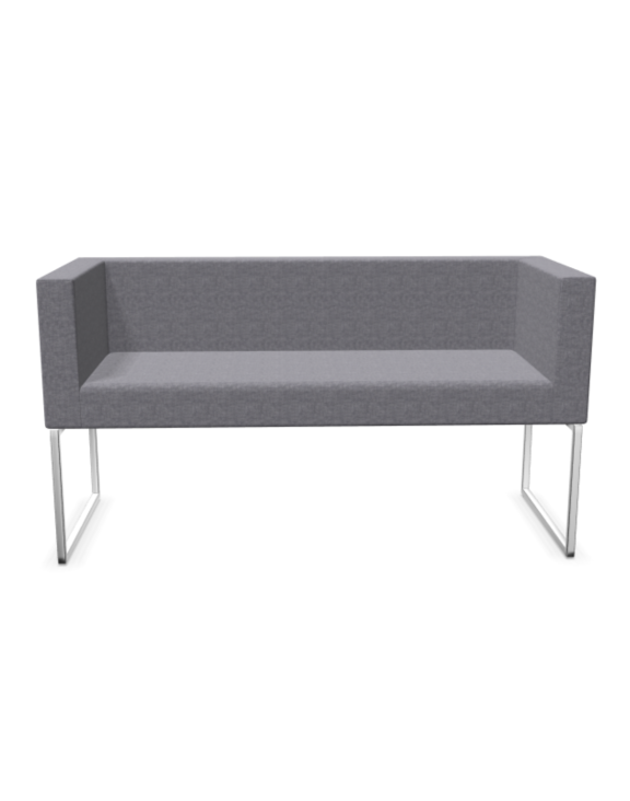 dwuosobowa sofa dallas na metalowych plozach
