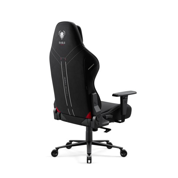 Fotel gamingowy czarny z chłodzącym siedziskiem, Normal Size: Diablo X-One Prime Burned Black 18
