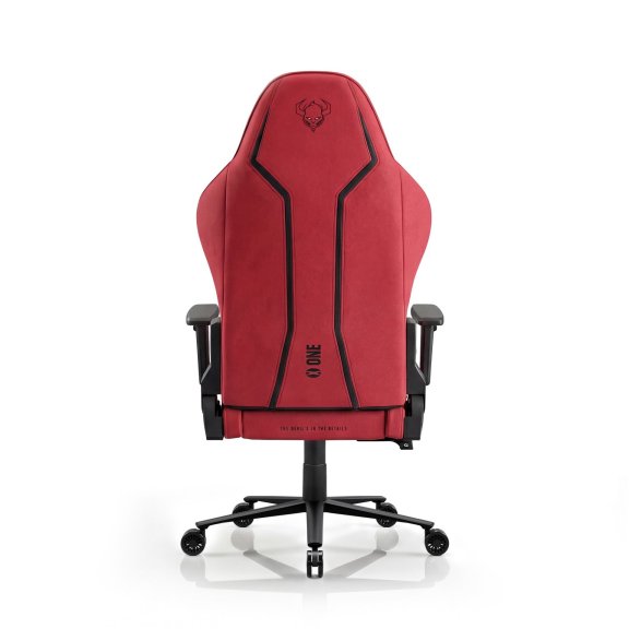 Fotel gamingowy materiałowy Normal Size, czarno-czerwony: Diablo X-One 2.0 Bloody Mary 11
