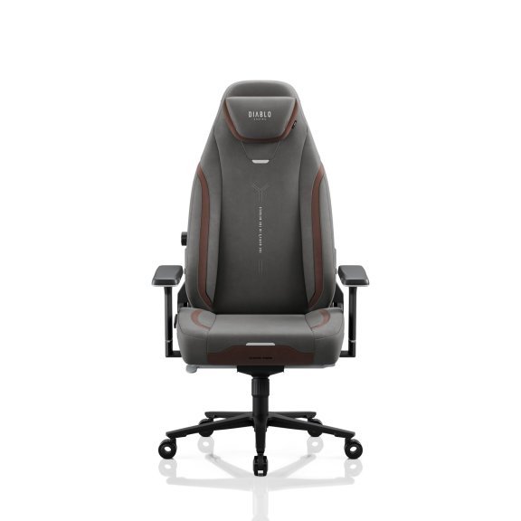 Fotel gamingowy materiałowy szary, Normal: Diablo X.Eye Prime Stone Grey 2