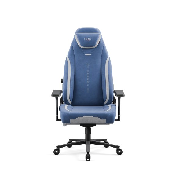Fotel gamingowy niebieski z magnetycznym zagłówkiem Normal Size: Diablo X-Eye Prime Meta Ocean 2