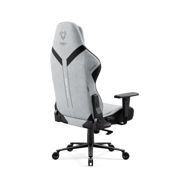 Fotel gamingowy szary z chłodzącym siedziskiem, Normal Size: Diablo X-One Prime Nightwolf Moon 18
