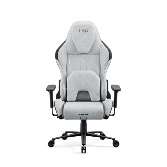 Fotel gamingowy szary z chłodzącym siedziskiem, Normal Size: Diablo X-One Prime Nightwolf Moon 2
