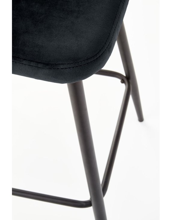 hoker do kuchni h96, czarny welwet