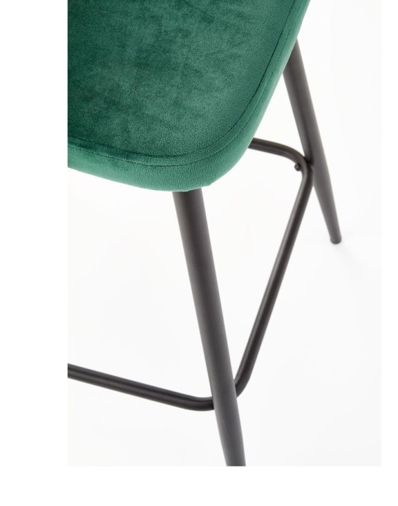 hoker do kuchni h96, zielony welwet